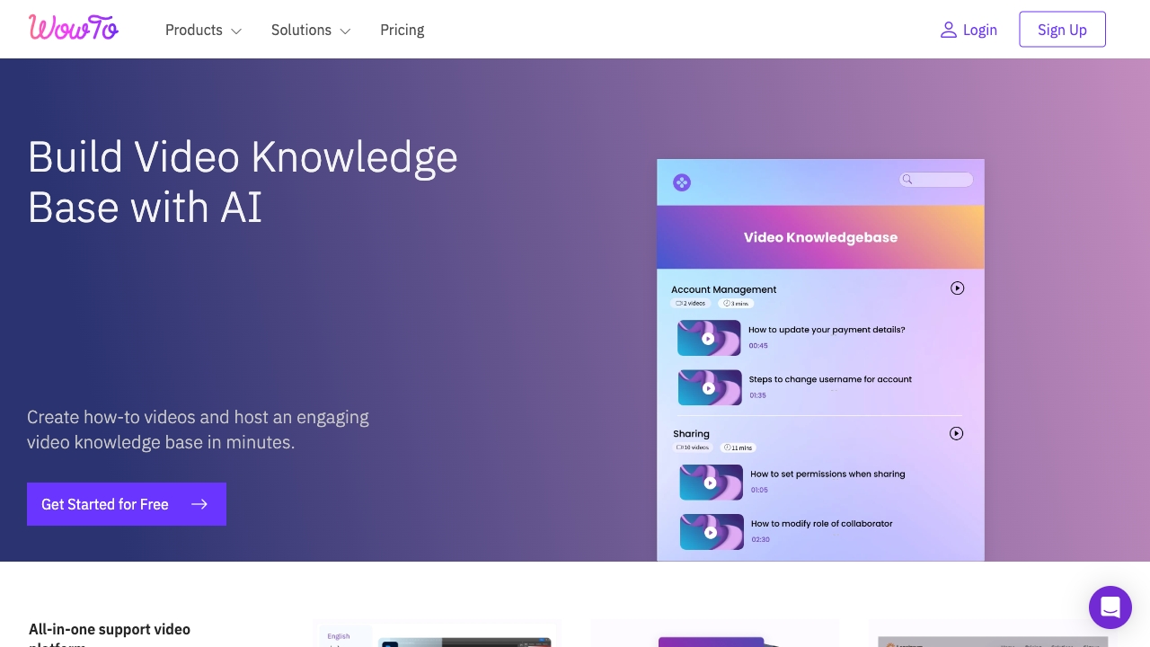 WowTo, Revolutionizing Video Creation and Knowledge Management with AI